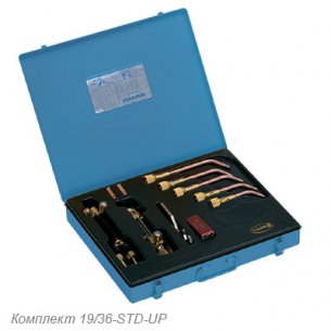 Комплект Harris 19/36-STD-UP - компактный и легкий набор для кислородно-ацетиленовой резки в легких условиях. Предназначен для мелкого производства, сантехнических и бытовых работ.