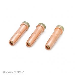Газосмесительный мундштук Harris 3690-00P - мундштук без покрытия для ручной резки. Рабочая среда: кислород-пропан, природный газ.